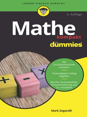 cover image of Mathe kompakt f&uuml;r Dummies